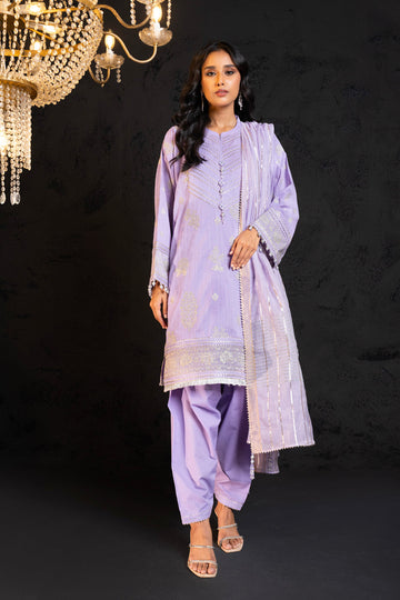 Alkaram Studio FC-7B-24-Lavender Online Shopping